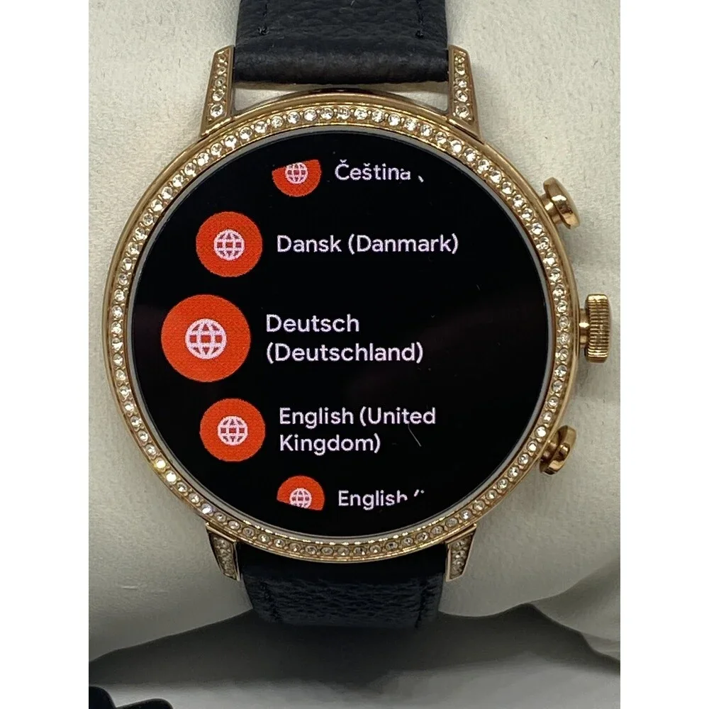 Fossil Gen 4 Authentic Digital Dial Smart Watch Custom Band FTW6030 DC143